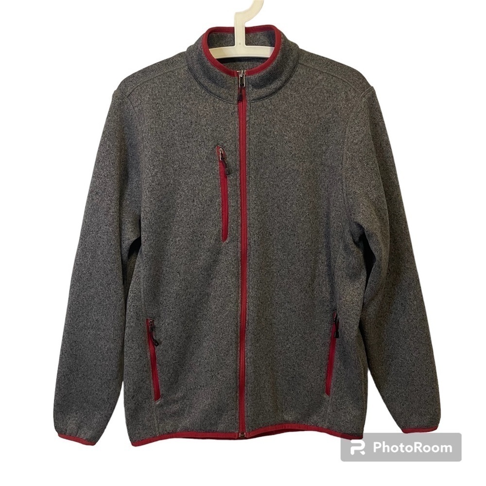 Donald Ross zip fleece golf jacket